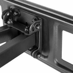 S-box Zidni nosač za TV PLB-1348-2 crni, kutni
