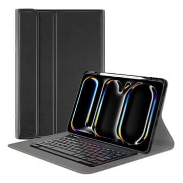 NEOGO Smart Cover Keyboard maska za iPad Pro 13'' 2024, crno