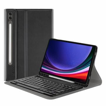 NEOGO Smart Cover Keyboard maska za Samsung Galaxy Tab S9 Plus 12.4'' 2023, crno