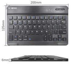 NEOGO Smart Keyboard NT8 bluetooth tipkovnica za tablet 8'', crna