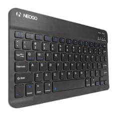 NEOGO Smart Keyboard NT10 bluetooth tipkovnica za tablet 10'', crna