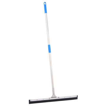 Vidaxl Guma za brisanje poda 55 x 122,5 cm Čelik i guma