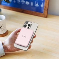 Tech-protect PB10 LifeMag MagSafe Power Bank 5000mAh, ružičasta