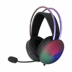 White Shark Slušalice + mikrofon crne RGB 2x3,5 mm + USB gaming GH-2342 FIREFLY