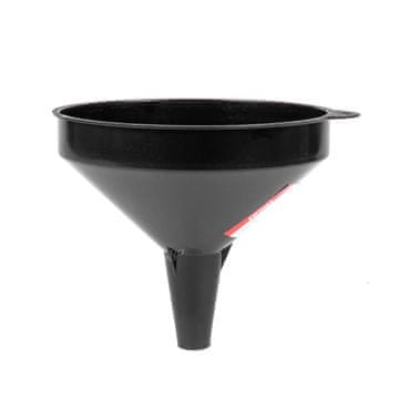 slomart Plastični lijevak AMiO, crni, univerzalni, 14,5 cm