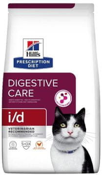 Hill's Hill's prescription diet digestive care i/d feline z kurczakiem - suha hrana za mačke - zaštita probavnog sustava - 1,5 kg