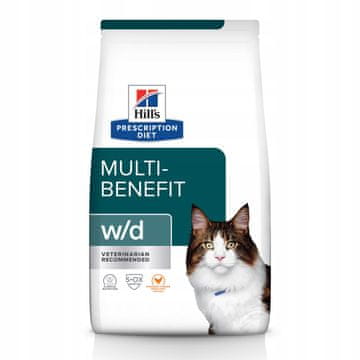 Hill's Hill's prescription diet feline w/d multi-benefit - takva hrana za mačke - 3 kg