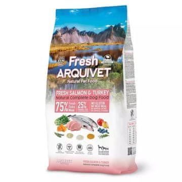 Fresh ARQUIVET poluvlažna hrana za pse S lososom i puretinom - 2,5 kg