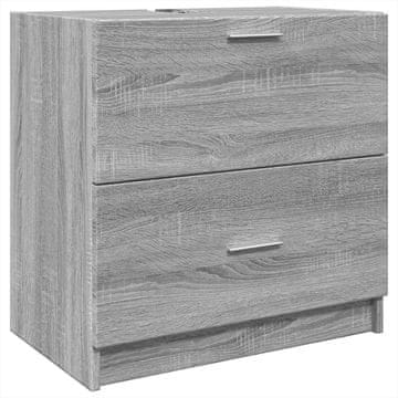 Vidaxl Ormarić za umivaonik boja hrasta sonome 59 x 37 x 59 cm drveni