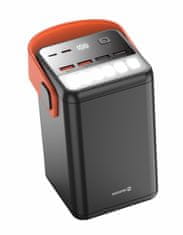 SWISSTEN PowerLine prijenosna baterija, 60000 mAh, 65 W, crna