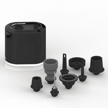 Symfony Mini outdoor kompresor Air Force 1, crna, QW2201B