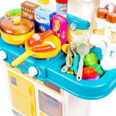Aga4Kids Plastična kuhinjica MR6132 Žuta/Plava
