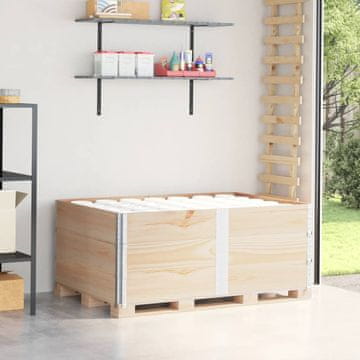 Vidaxl Ograde za palete, 3 kom, 150 x 100 cm, borovina