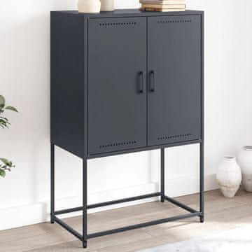 Vidaxl TV stalak crni 68x39x60,5 cm čelik