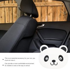 JOJOY® Auto pladanj za djecu, Putni stolić za auto s držačem za piće i hranu | MUNCHI, Panda