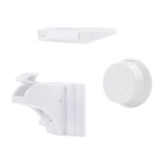 HOME & MARKER® Magnetne sigurnosne brave za ormariće – zaštita za djecu, nevidljive, s magnetnim ključem (4+1) | MAGCLASP