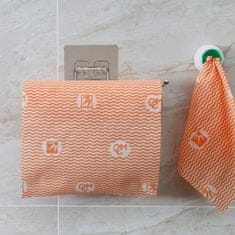 HOME & MARKER® Držač papirnatih ručnika – inox, bez bušenja, za kuhinju i kupaonicu, 27×7 cm | PAPERISH