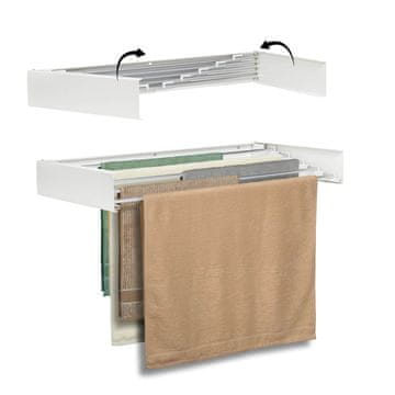 Vitapur Housecare zidni stalak za rublje, bijeli