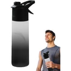 Netscroll Boca za vodu s raspršivačem 650 ml za piće i osvježenje, MistBottle.