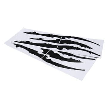 JOIRIDE® Reflektirajuće naljepnice s tragovima kandža, vodootporan vinil, 4 komada | SHINECLAW