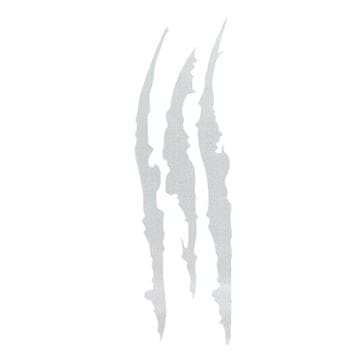 JOIRIDE® Reflektirajuće naljepnice s tragovima kandža, vodootporan vinil, 4 komada | SHINECLAW