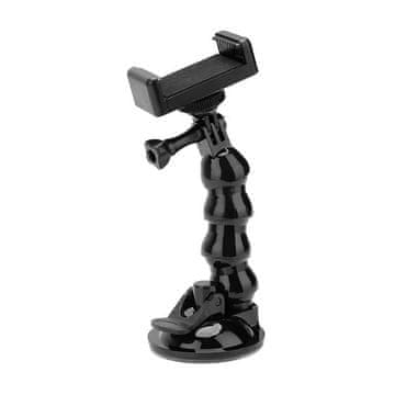 TELESIN Suction Cup držač za mobitele i sportske kamere, crni