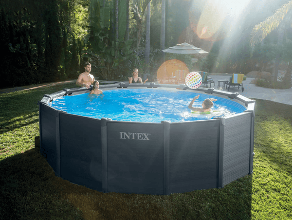 Intex bazen Graphite Gray