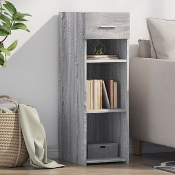 Vidaxl Ormarić, sivi hrast sonoma 30x42,5x93 cm, materijal na bazi drva