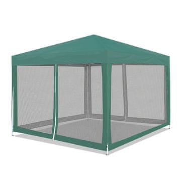 Kynast Aga Vrtni paviljon s mrežom protiv komaraca 3x3 m Zeleni