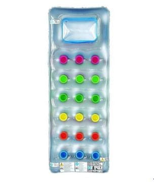 SUN CLUB madrac na napuhivanje s 18 otvora 173x63x18 cm