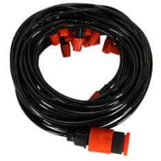 LIVEFY Garden vrtna prskalica s vodenom zavjesom 15m, crna