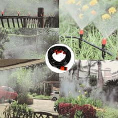 LIVEFY Garden vrtna prskalica s vodenom zavjesom 15m, crna