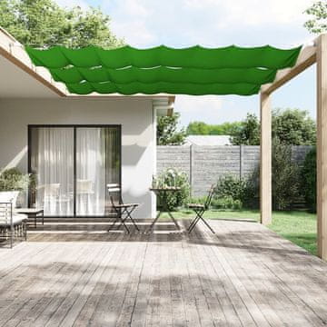 Vidaxl Vertikalna tenda svijetlozelena 60x800 cm Oxford tkanina