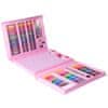 LIVEFY Kit set za slikanje za djecu 208kom, ružičasta