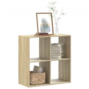 Vidaxl Polica, Sonoma hrast, 68,5 x 32 x 68,5 cm, materijal na bazi drva