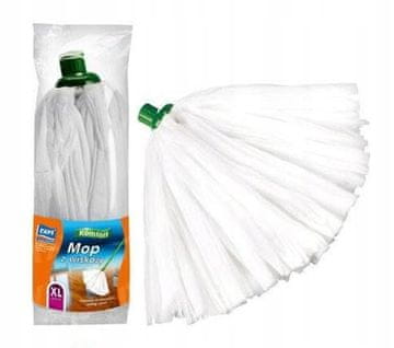 Ravi Mop s viskoznim trakama, bijeli, super upijajući, XL