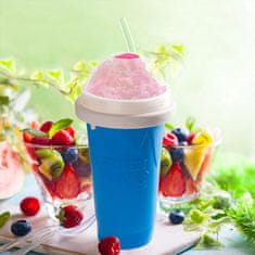 Cool Mango aparat za izradu slushija za domaće ledene napitke, kompaktni silikonski lončić - Slushy
