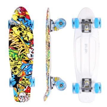 Aga4Kids Pennyboard s LED kotačima koja svijetle MR6099-1