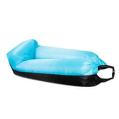 Aga Napuhujuća vreća LAZY BAG 230x70 cm Crna/Plava