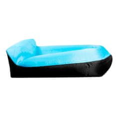 Aga Napuhujuća vreća LAZY BAG 230x70 cm Crna/Plava