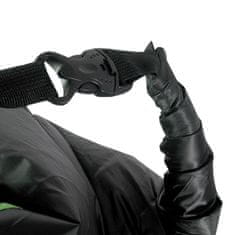 Aga Napuhujuća vreća LAZY BAG 230x70 cm Crna/Zelena