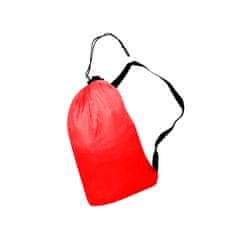 Aga Napuhujuća vreća LAZY BAG 230x70 cm Crna/Crvena