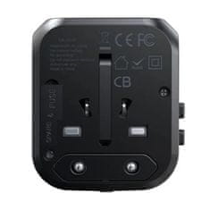 Choetech putni adapter + USB TypeC TypeA PD 35W punjač EU SAD UK AU PD5008