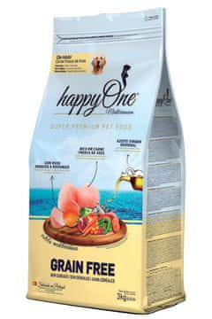 HappyOne Grain-Free Mediterraneum hrana za odrasle pse 12 kg