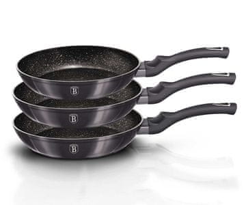 Berlingerhaus SET OD 3 GRANITNE TAVE BERLINGER HAUS BH-6903 CARBON PRO