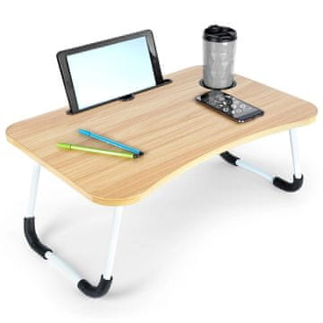 Vilde STOL ZA DORUČAK ZA KREVET ZA PRIJENOSNO RAČUNALO/TABLET 568018