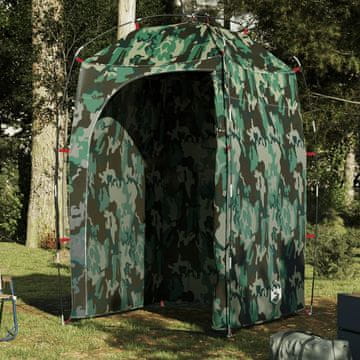 Vidaxl Šator za tuširanje Camo vodootporni