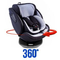 Aga Autosjedalica i-Size 360° 0-36 kg Crna/Svijetlosiva