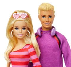 Mattel Barbie Fashionistas lutke Barbie i Ken, 65. Obljetnica (HXK90)