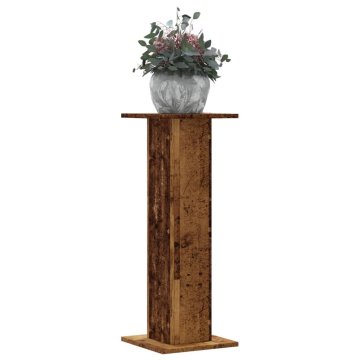 Vidaxl Stalak za biljke, 2 kom., Reciklirano drvo, 30x30x80 cm
